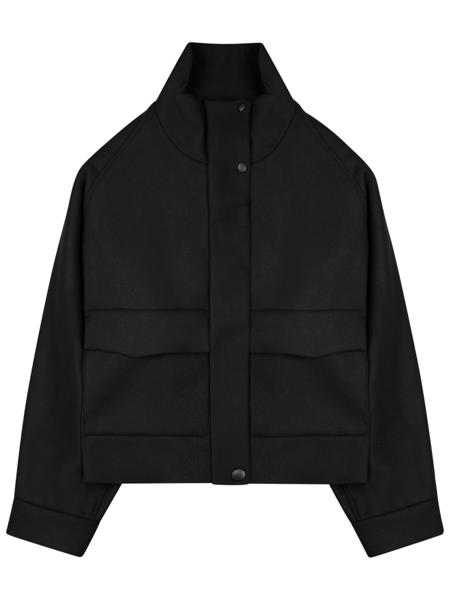 [NINE:INTHE:MORNING] Jacket FW25 RTA01_H22NERO