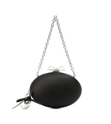 [Self-portrait] Clutch bag FW26 PF26-322B-B  BLACK