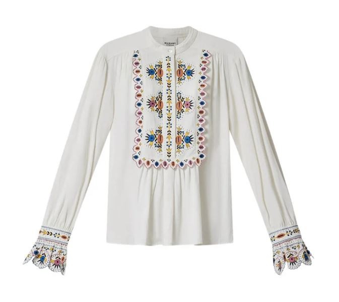 [Isabel Marant Etoile] Shirts Long Sleeve FW26 HT0904FA-D3J06E23EC