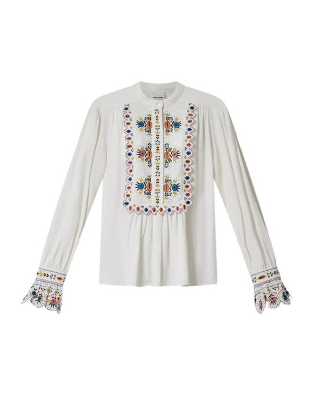 [Isabel Marant Etoile] Shirts Long Sleeve FW26 HT0904FA-D3J06E23EC