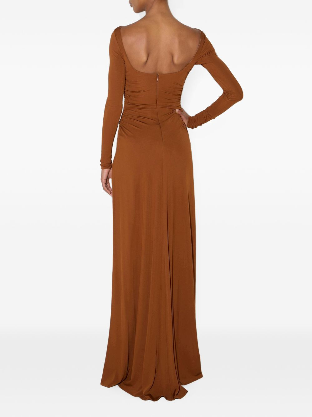 [ELISABETTA FRANCHI] Long sleeve dress FW26 ABR3567E2 FK3