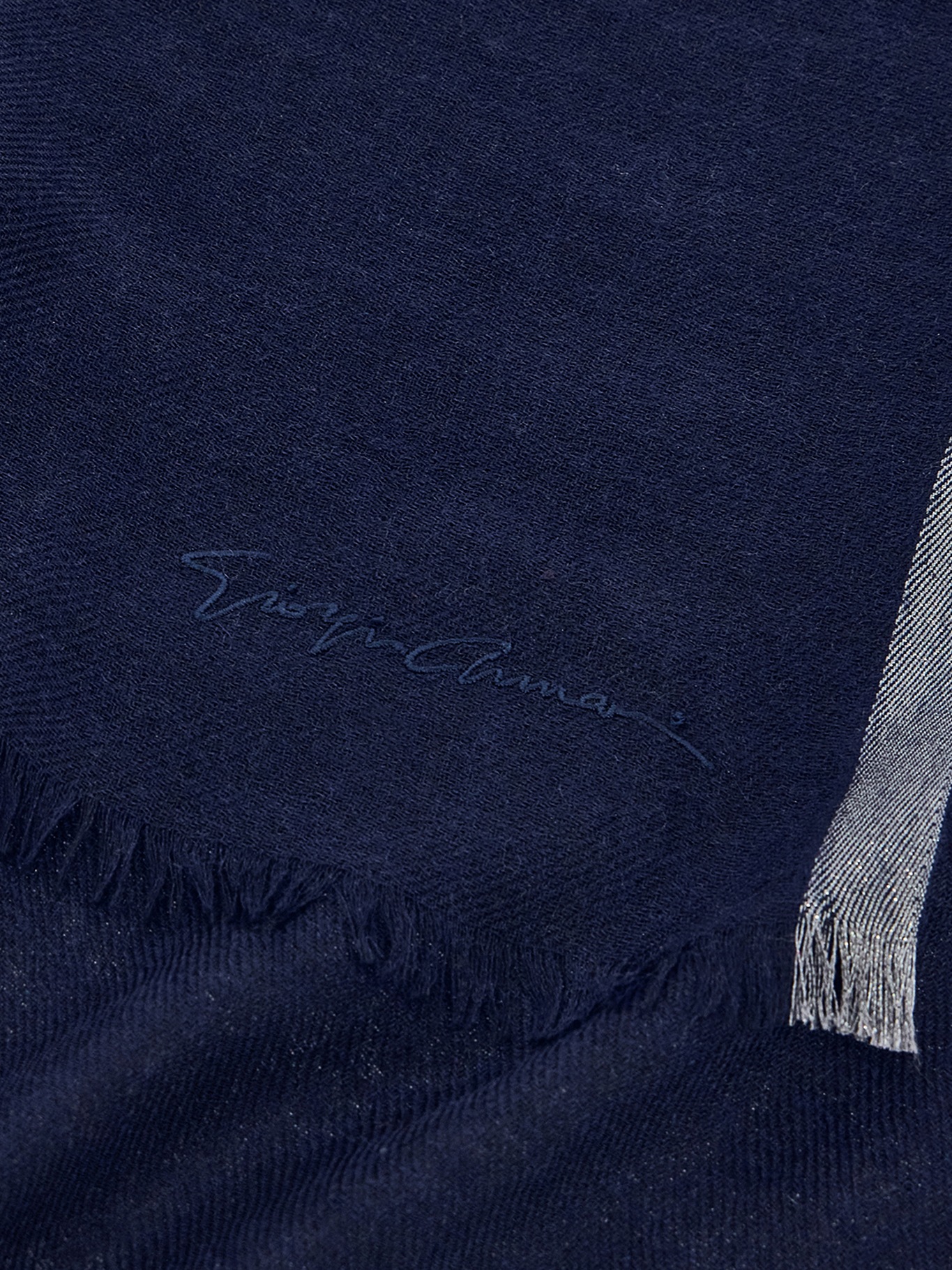 [Giorgio Armani] Scarf FW26 GW004172AF29277UB094 OUTER SPACE