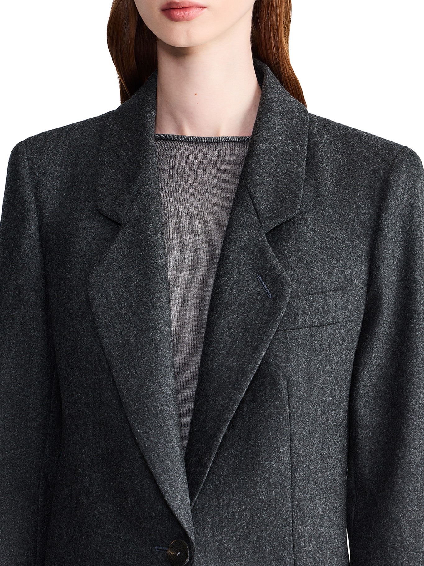 [Giorgio Armani] Blazer FW26 GW004127TE10537U8131 SWAMP