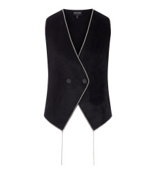 [Giorgio Armani] Vest FW26 GW004189AF29357UC001 BLACK