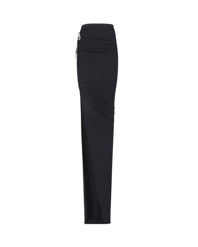 [RICK OWENS DRKSHDW] Midi skirt FW26 DS02F6337 RN09