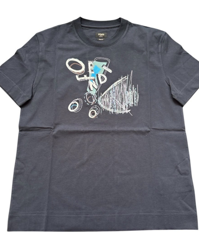 [Fendi] T-shirts Short Sleeve FW26 C-FY0936-AUMPF0PTH