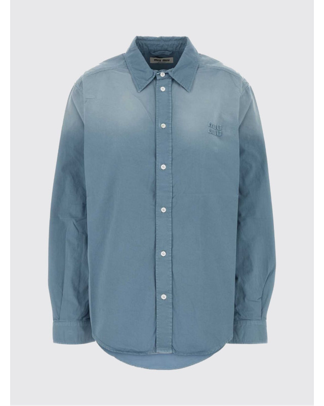 [Miu Miu] Shirts Long Sleeve FW26 MK2040SOOO19R3 F0637
