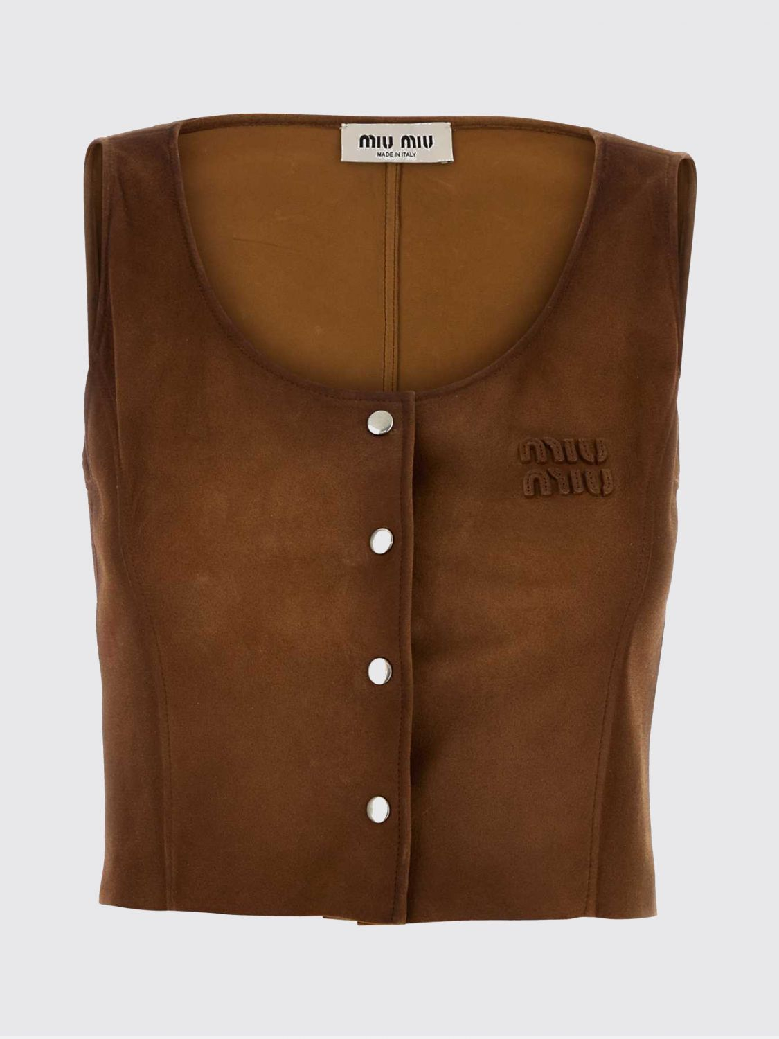[Miu Miu] Tank top FW26 MPT333SOOO19QL F0046