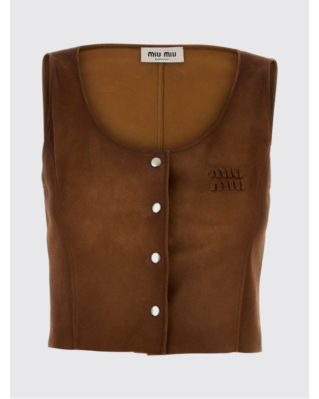 [Miu Miu] Tank top FW26 MPT333SOOO19QL F0046