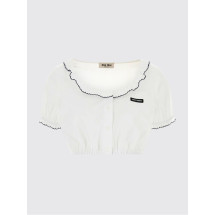 [Miu Miu] T-shirts Short Sleeve FW26 MT2257SOOO197F F0UB0