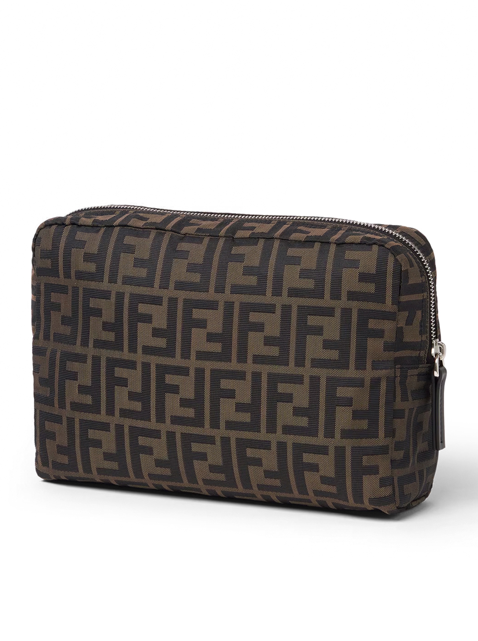 [Fendi] Beauty Case FW26 8N0220B1J2F1PR4 TOBACCO MORO BLACK
