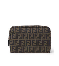 [Fendi] Beauty Case FW26 8N0220B1J2F1PR4 TOBACCO MORO BLACK