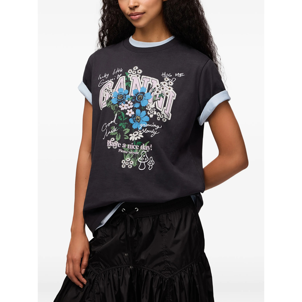 [GANNI] T-shirts Short Sleeve FW26 A1050331  252