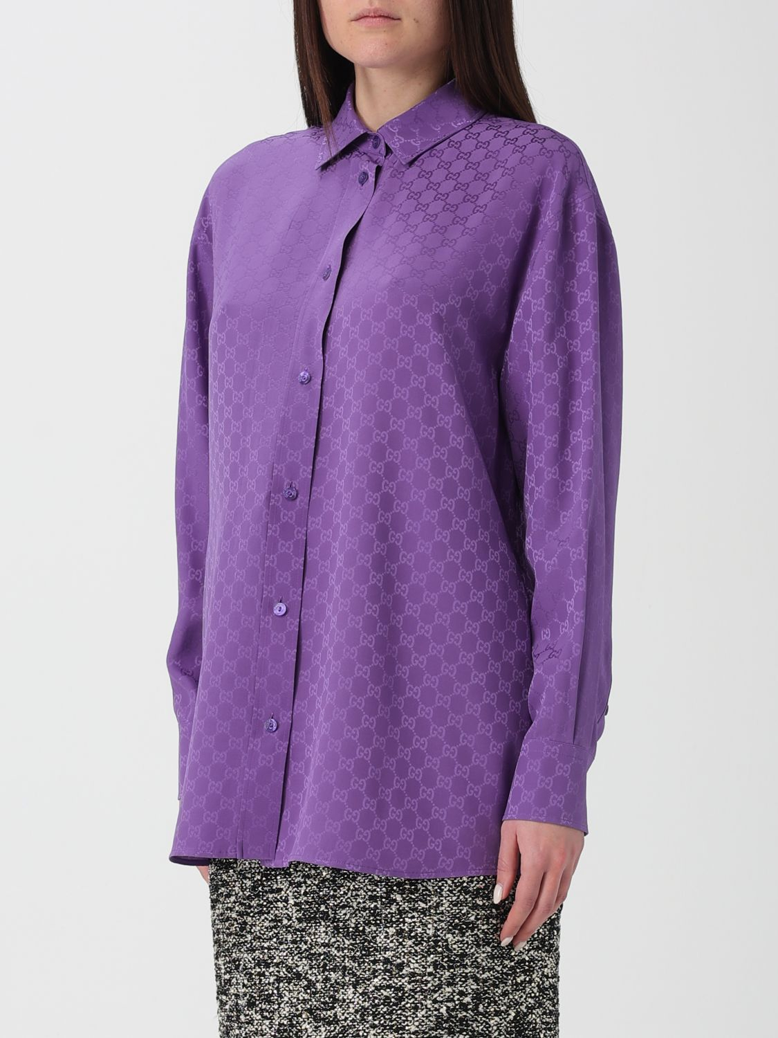 [Gucci] Shirts Long Sleeve SS26 837168Z7ATQ 5007