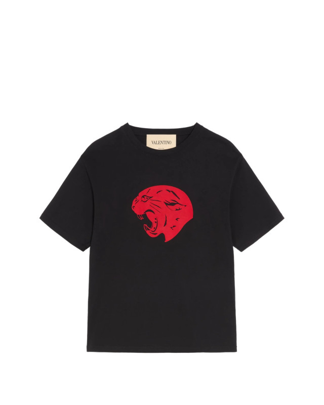 [Valentino] T-shirts Short Sleeve FW26 9V3MG16PBM70NR