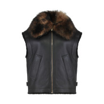 [Fendi] Leather Jacket FW25 FM5434AHBD_F0GME