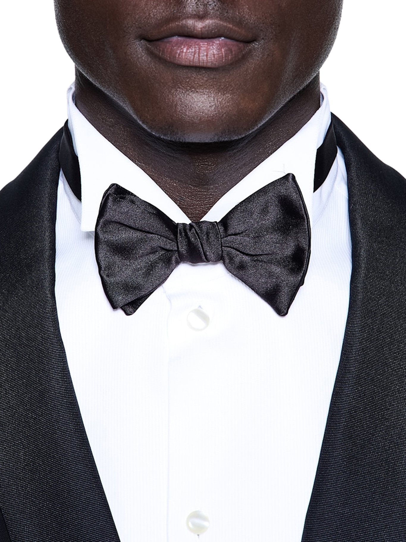 [Giorgio Armani] Tie FW26 3600308P99900020 DARK BLUE BLACK