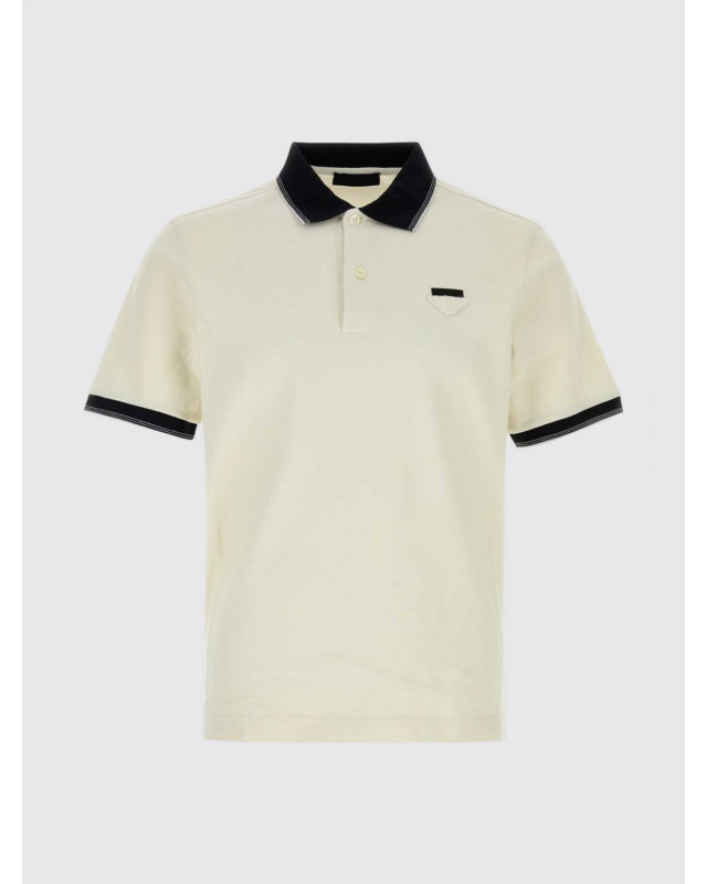 [Prada] T-shirts Short Sleeve FW26 UJN07ASOOO19OV F0K74