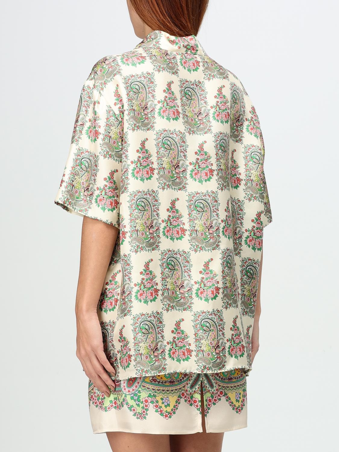 [Etro] Shirts Short Sleeve SS25 WRIA0009AK765 X0801