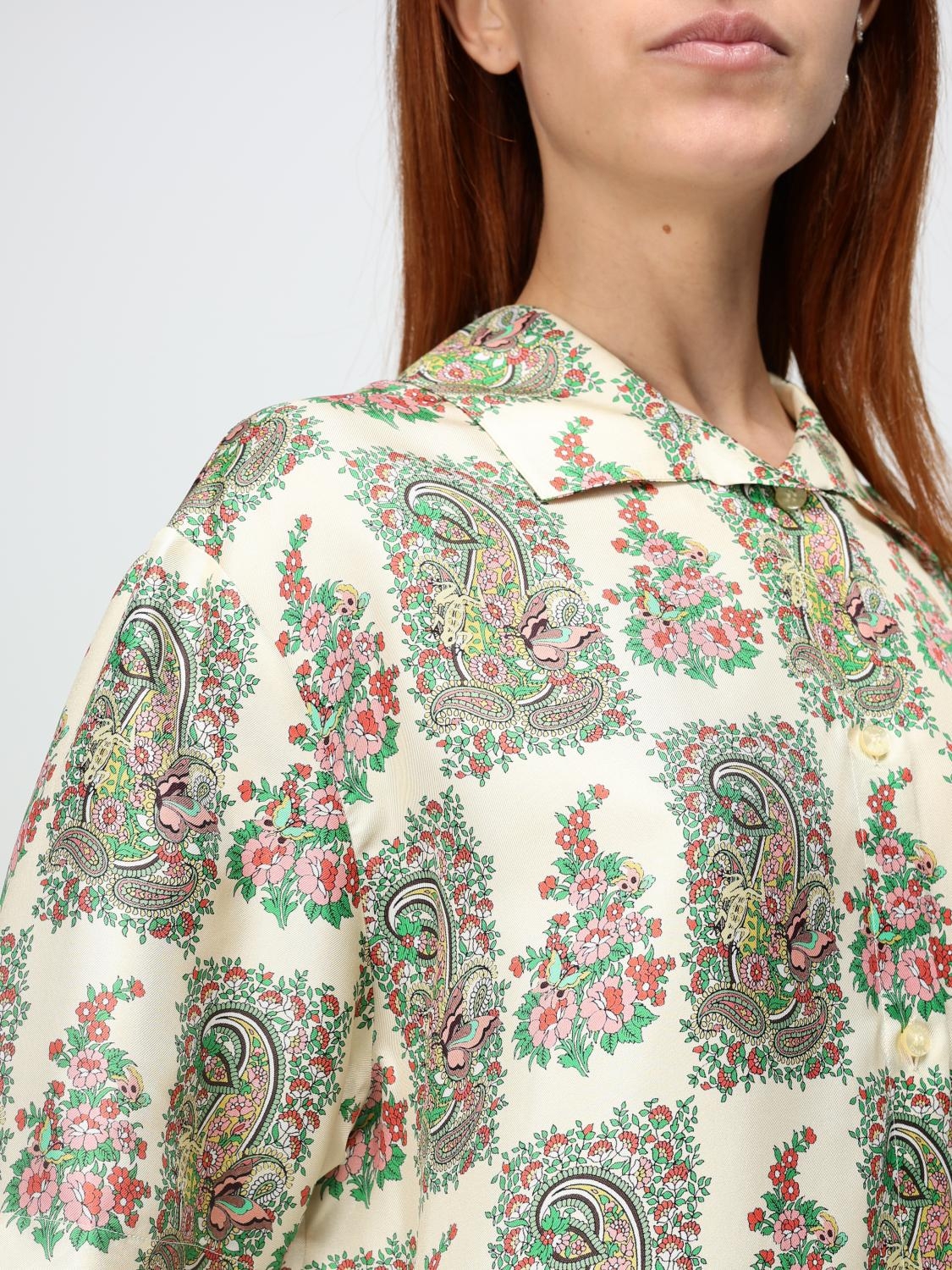 [Etro] Shirts Short Sleeve SS25 WRIA0009AK765 X0801