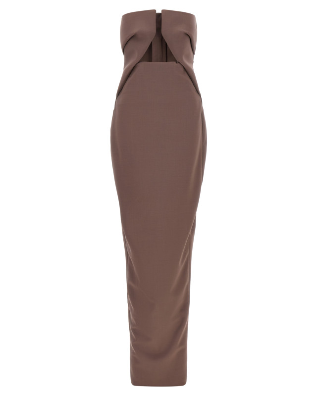 [Rick Owens] Sleeveless dress FW26 RP02F5528WST86