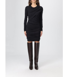 [Isabel Marant Etoile] Long sleeve dress FW25 RO0842FAC3K01E 01BK