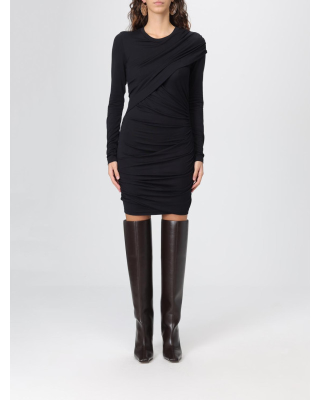 [Isabel Marant Etoile] Long sleeve dress FW25 RO0842FAC3K01E 01BK