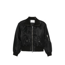 [THE FRANKIE SHOP] Leather Jacket FW26 JAFS22702100BLACK