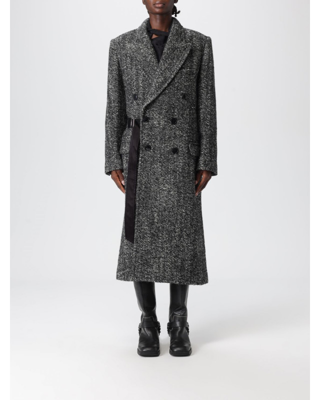 [Isabel Marant] Coat FW25 MA0468FAC4D01I BKEC