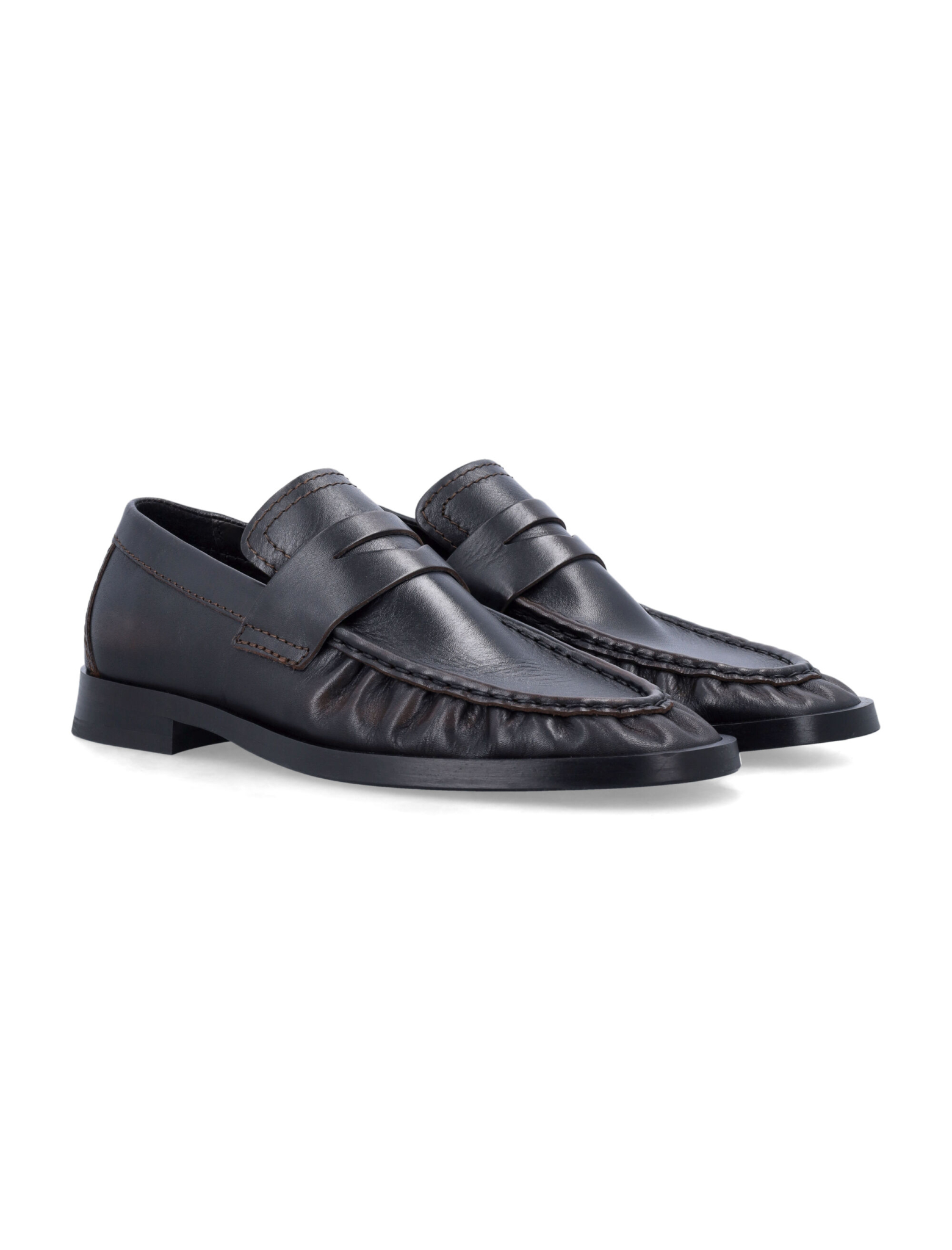 [MIISTA] Flat shoes FW26 E83905BROWN BLAC