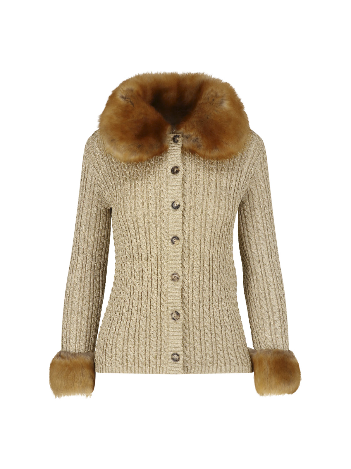 [Saint Laurent] Cardigan FW26 A002ZR Y77NZ8809