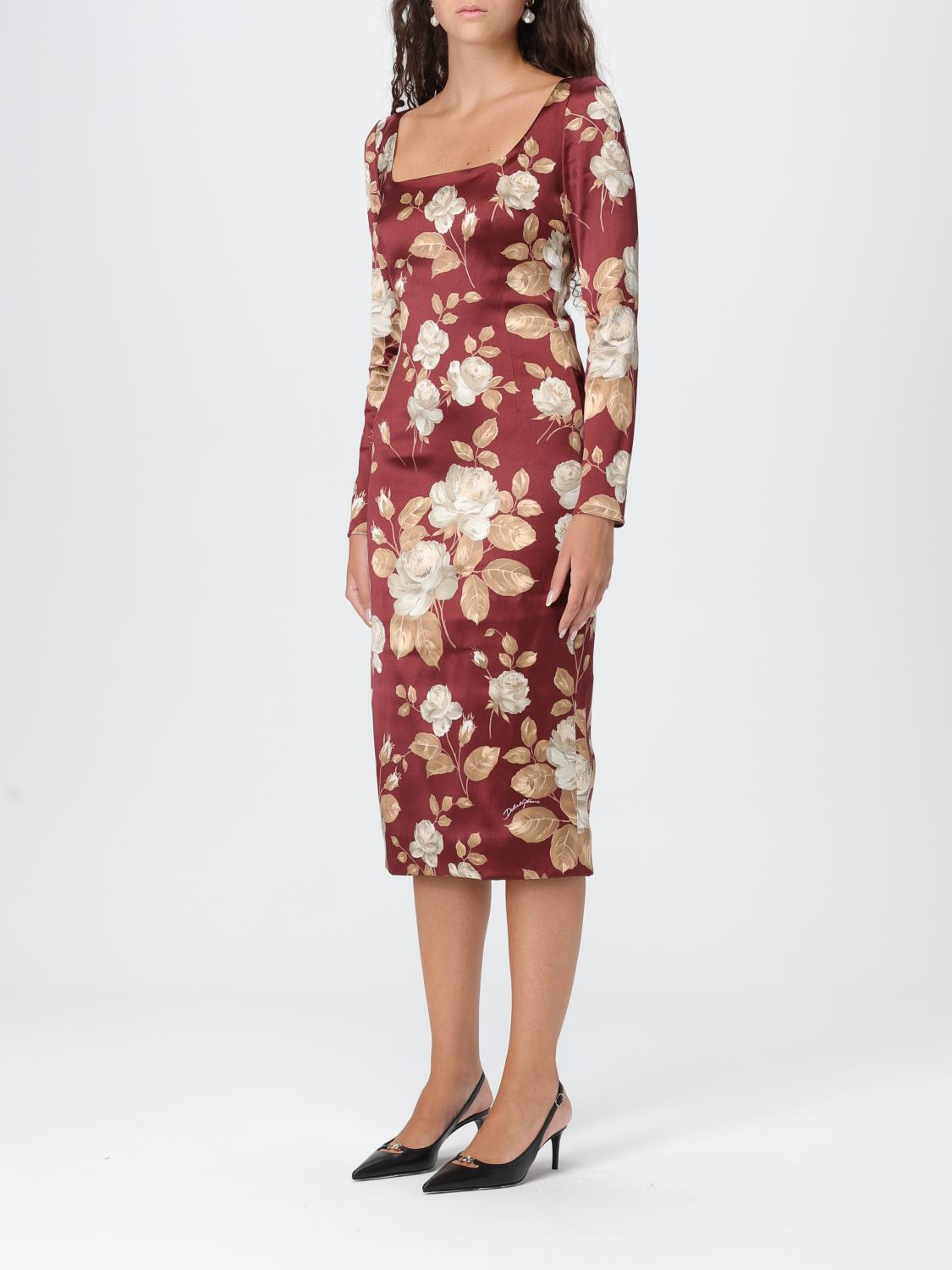 [Dolce & Gabbana] Long sleeve dress FW25 F6TYGTFSIB8 HR5QQ