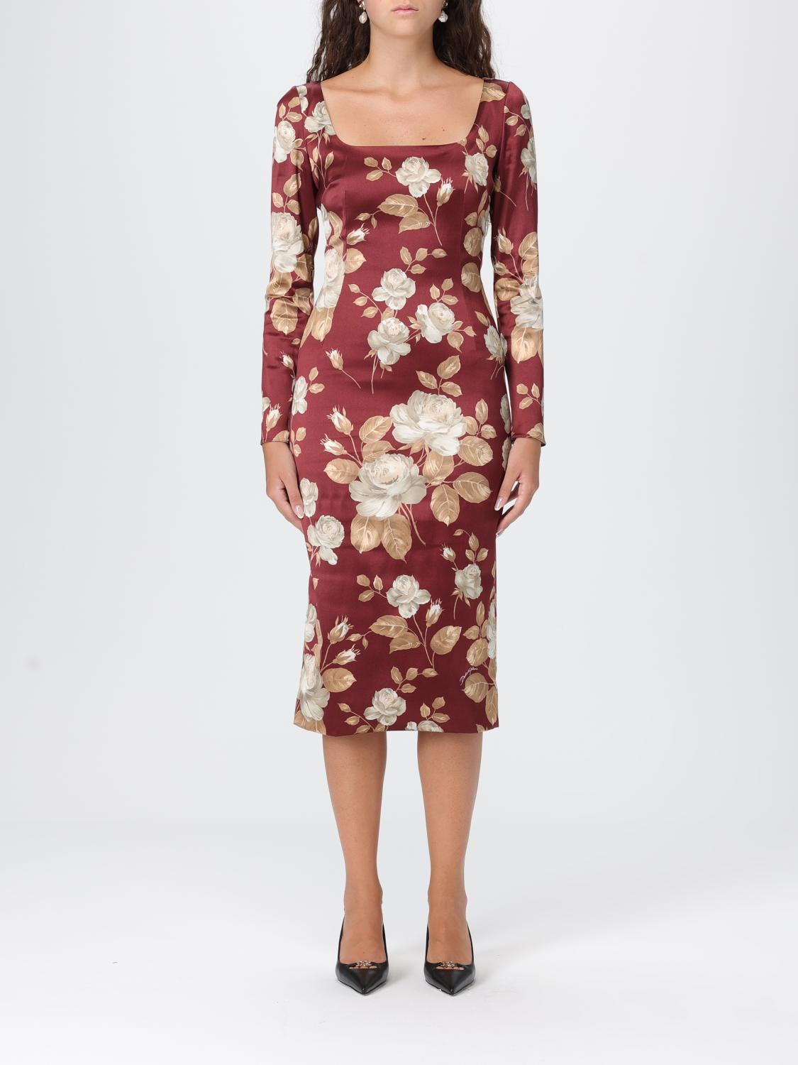 [Dolce & Gabbana] Long sleeve dress FW25 F6TYGTFSIB8 HR5QQ