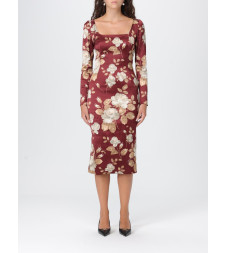 [Dolce & Gabbana] Long sleeve dress FW25 F6TYGTFSIB8 HR5QQ