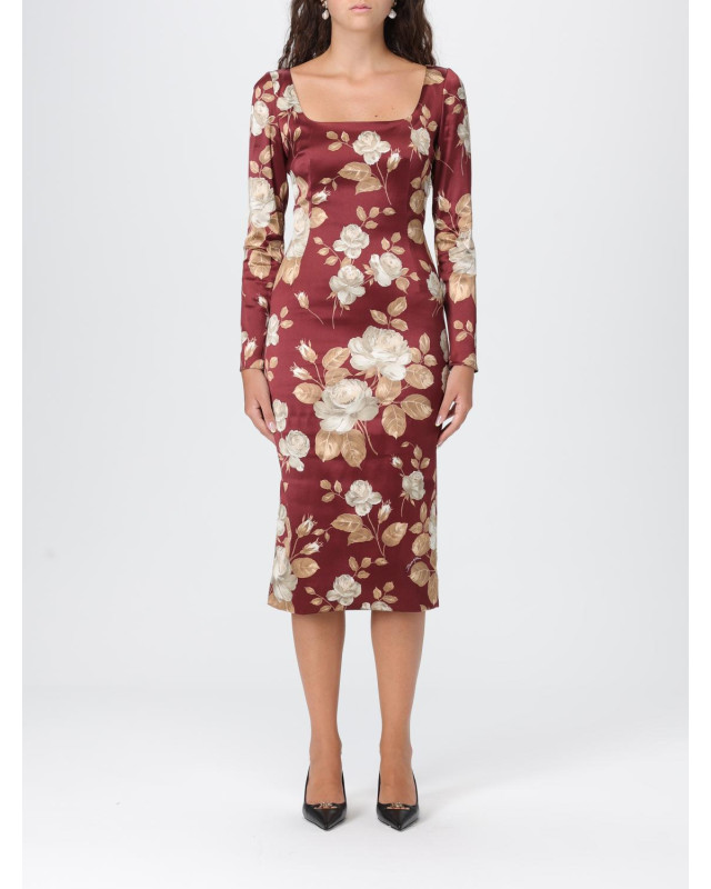 [Dolce & Gabbana] Long sleeve dress FW25 F6TYGTFSIB8 HR5QQ