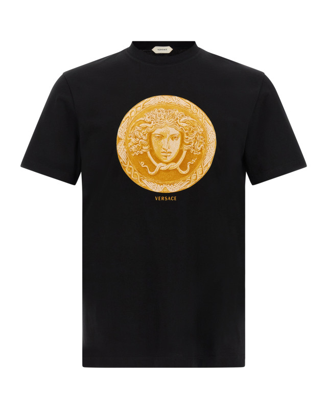 [Versace] T-shirts Short Sleeve FW26 10264521A193031B000