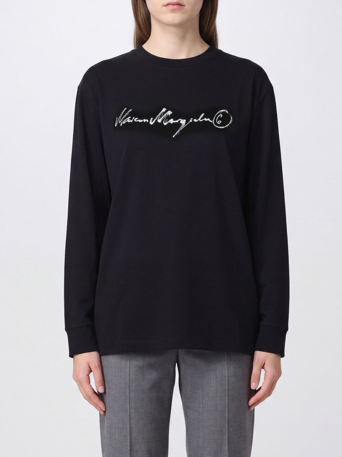 [MM6 Maison Margiela] T-shirts Long Sleeve FW26 S52GC0370M20258 900