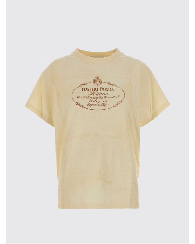 [Prada] T-shirts Short Sleeve FW26 39698SOOO6337 F0018