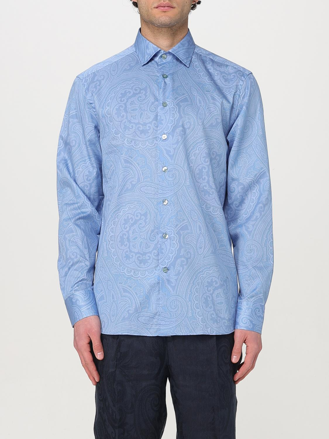 [Etro] Shirts Long Sleeve SS25 MRIB000199SA493 X0880