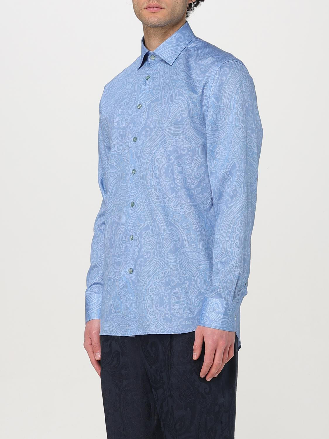 [Etro] Shirts Long Sleeve SS25 MRIB000199SA493 X0880