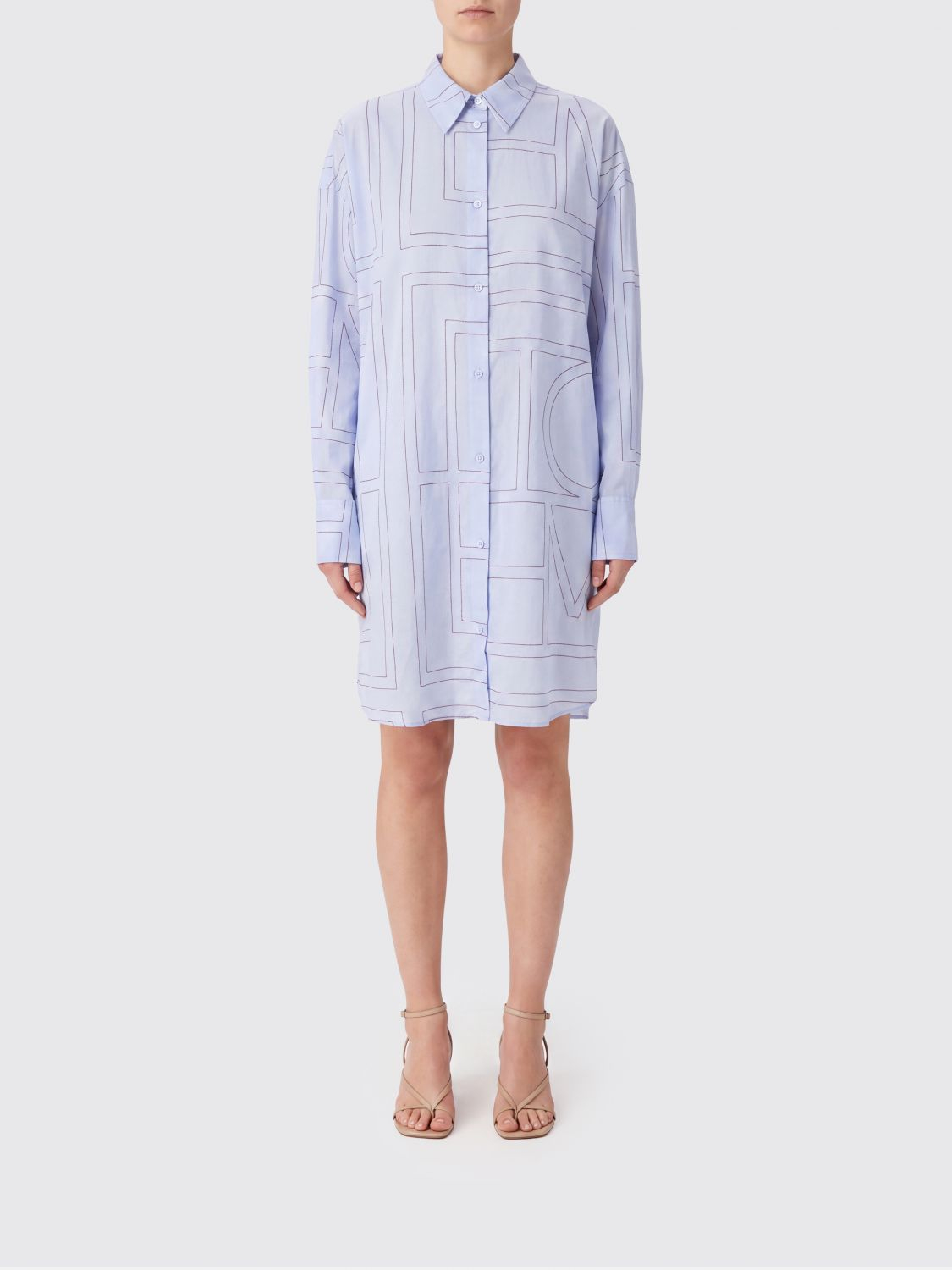 [TOTEME] Shirts Long Sleeve FW26 263WRD0254FB0239 206