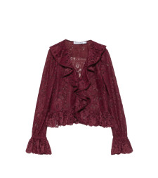 [Self-portrait] Blouse FW26 PF26102TBU