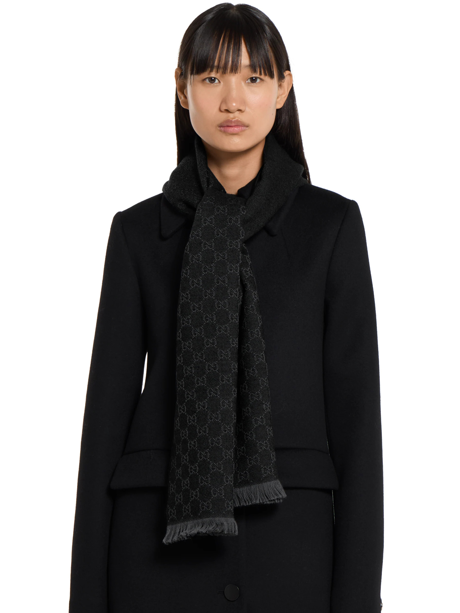[Gucci] Scarf FW26 8485073G2001063