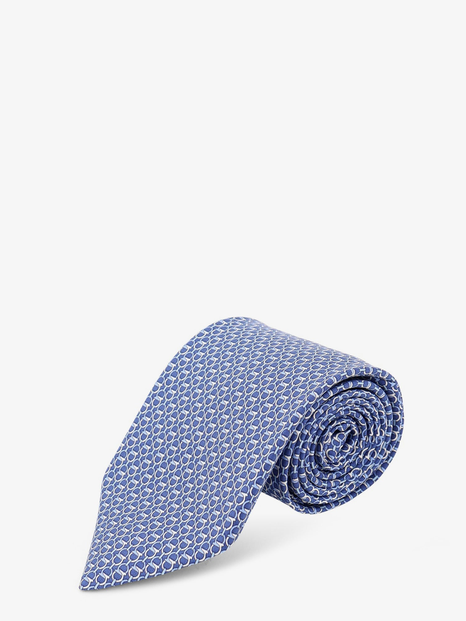 [Ferragamo] Tie FW26 351446794591BLUROYAL