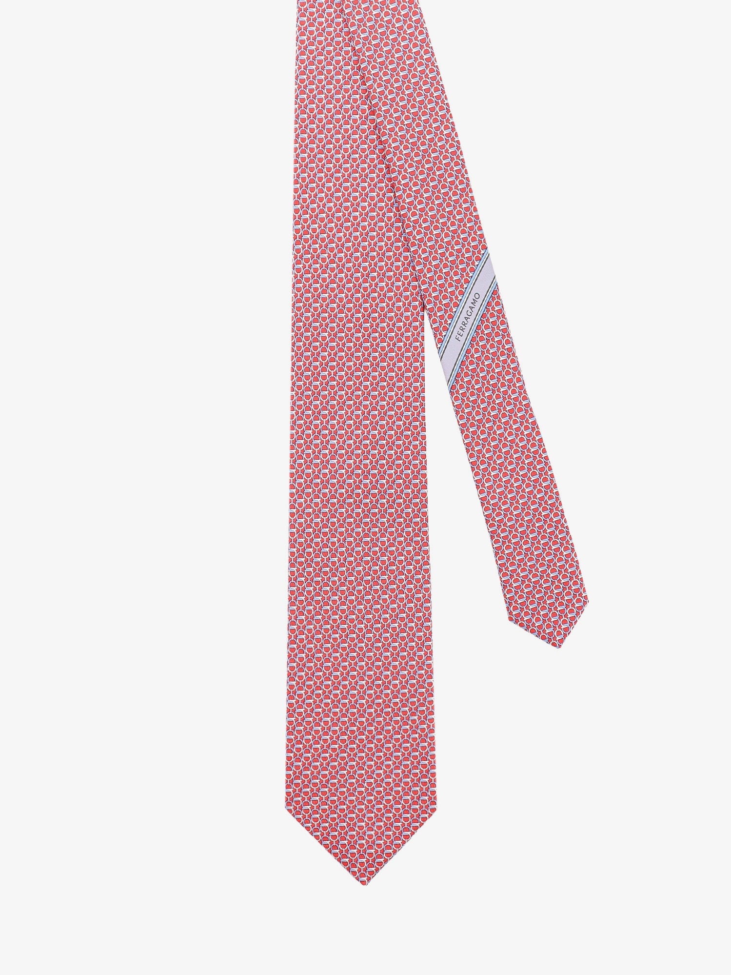 [Ferragamo] Tie FW26 351446794593ROSSO