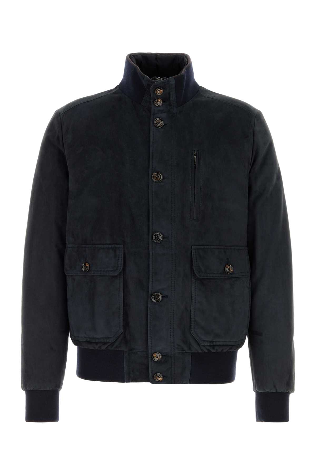 [Moorer] Casual Jacket FW26 ADELSIOUR BLU