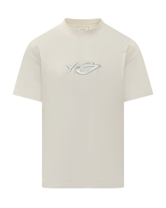 [Y-3] T-shirts Short Sleeve FW26 KW8184 CWHITE