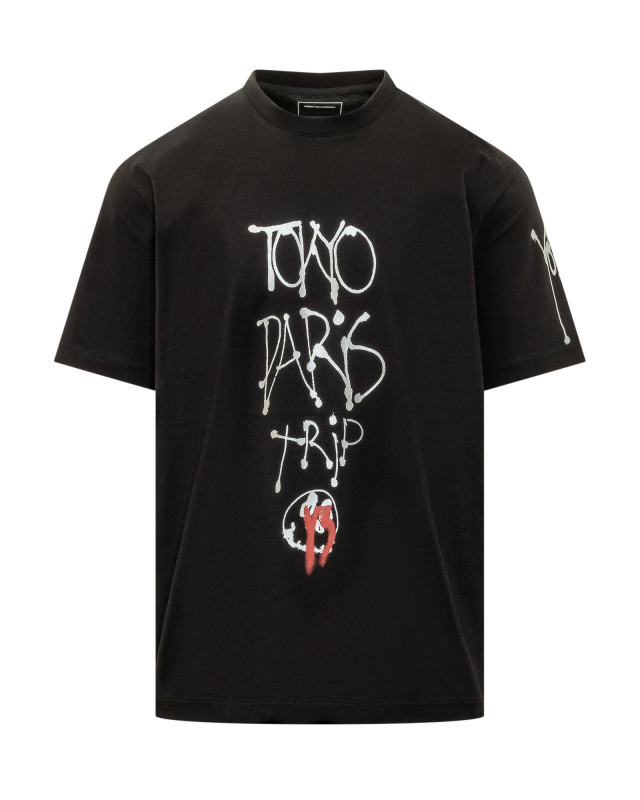 [Y-3] T-shirts Short Sleeve FW26 KR1067 BLACK