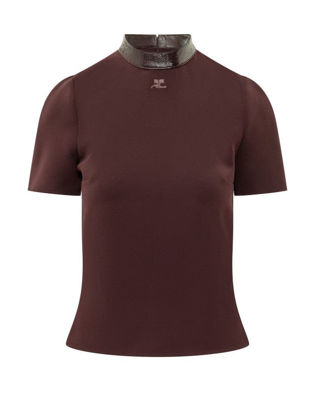 [Courreges] T-shirts Short Sleeve FW26 326CTO548PL0159 4090