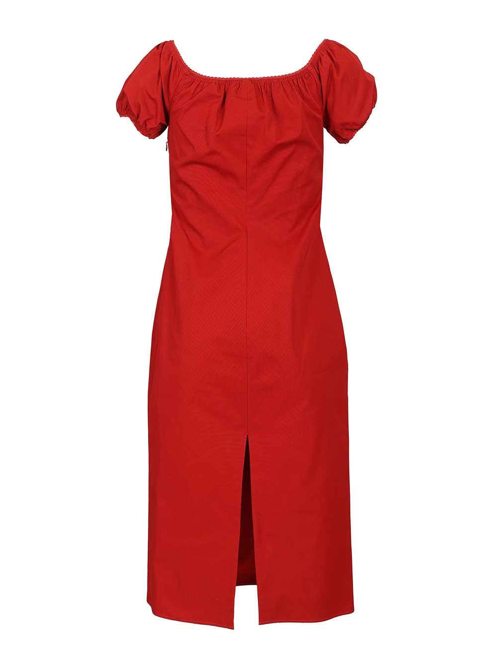 [Miu Miu] Short sleeve dress SS26 MF6183 S OOO 1BMSF0011